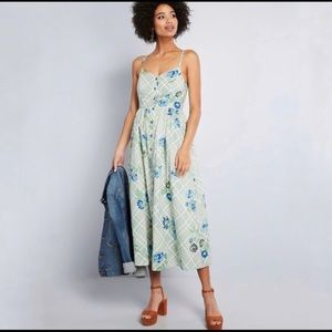 ModCloth Quite Clearly Charismatic Dress Medium